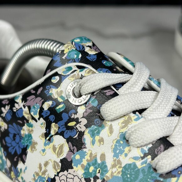 Louis Vuitton Frontrow LV monogram low Sneaker Flower leather 7.5 US or 37.5 EUR - Picture 14 of 17